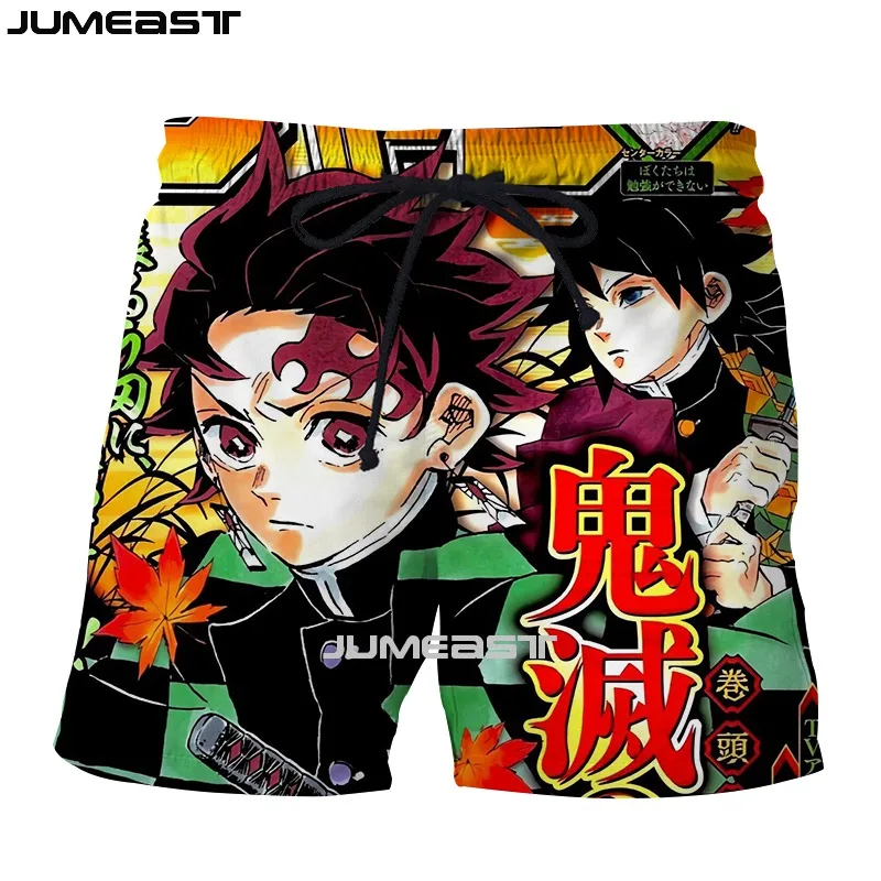 

Jumeast Brand Men/Women 3D Printed Anime Weekly Junior One Piece Shorts Trunks Quick Dry Beach Casual Sweatpants Short Pants