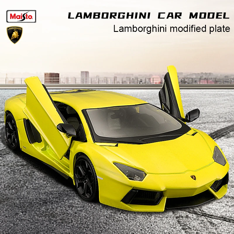 

Maisto 1:24 Lamorghini Aventador LP 700-4 Diecast Car Model Authorized Collection Alloy Sport Car Collection Toys Gift For Boys