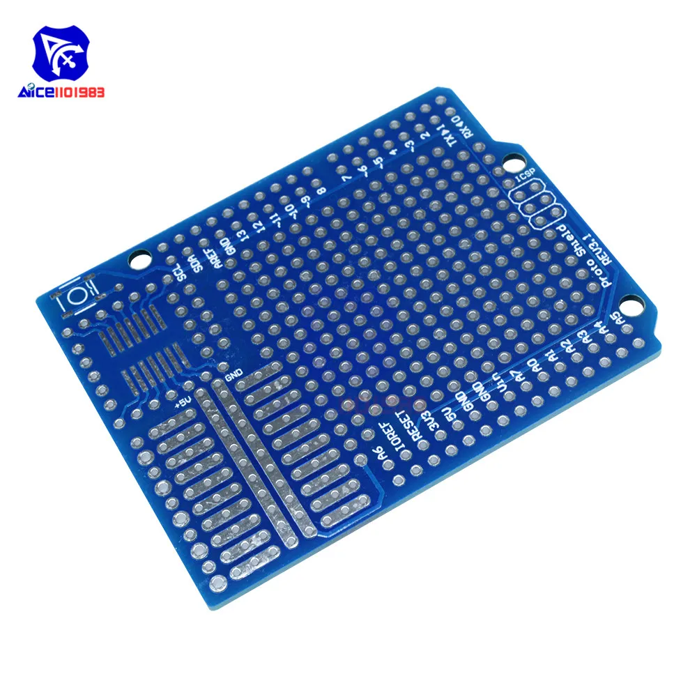 Diymore Proto винтовой щит A6 A7 плата расширения для Arduino PCB Board | Электронные компоненты и
