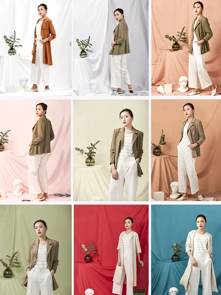 Рождественский фон для фотосъемки тканевый реквизит Ins стиль белый серый розовый