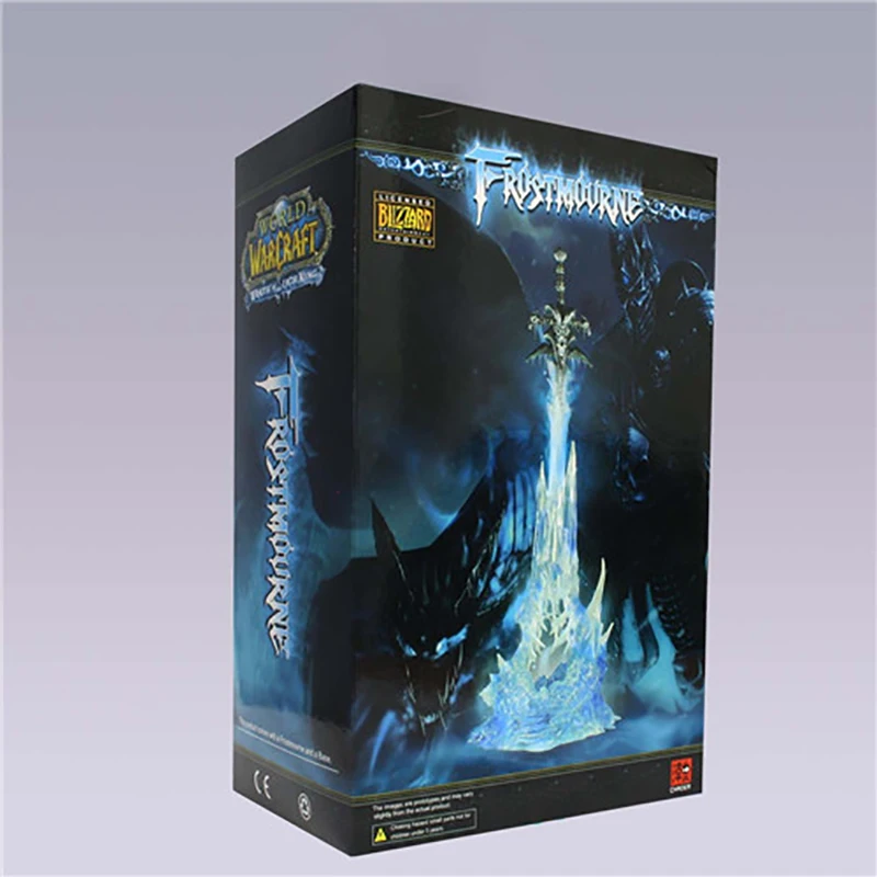 WOW Arthas Menethil's Weapon Frostmourne меч с светодиодный подсветкой Figma Starz фигурка модель игрушки кукла для подарка