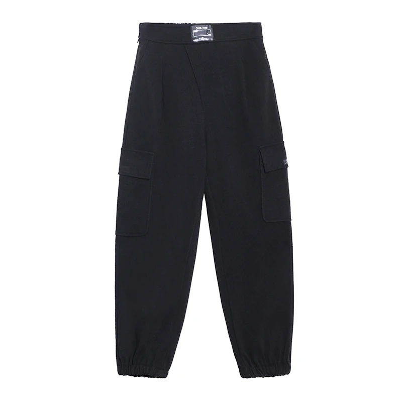 

XUXI Overalls Women Spring Autumn 2020 New Loose Thin Carrot Harem Pants Nine-point High-waisted Casual Skinny Trousers FZ3455