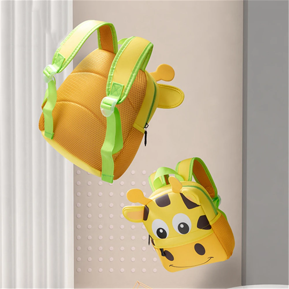 2020 New 3D Animal Kids Backpacks Girls Boys Mini PreSchool Bags Toddler Neoprene School Bags Kindergarten Cartoon Bag Mochilas
