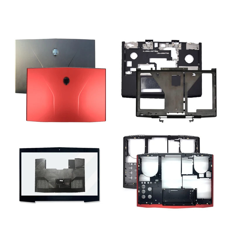 Новый для DELL Alienware M17X R3 R4 ноутбук ЖК задняя крышка/передняя панель/Упор рук/нижний