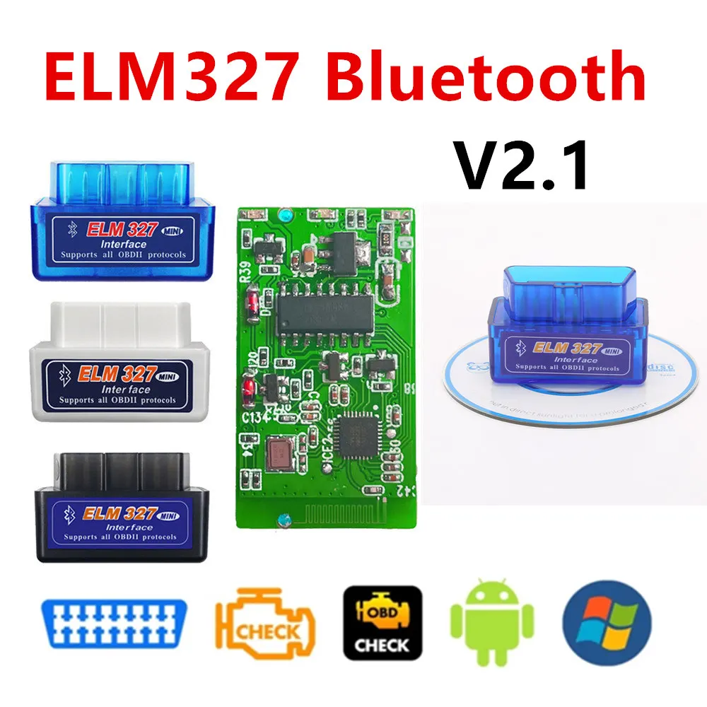 Super Mini ELM327 Bluetooth V2.1 OBD2 сканер автомобильный диагностический инструмент OBD 2 ELM 327