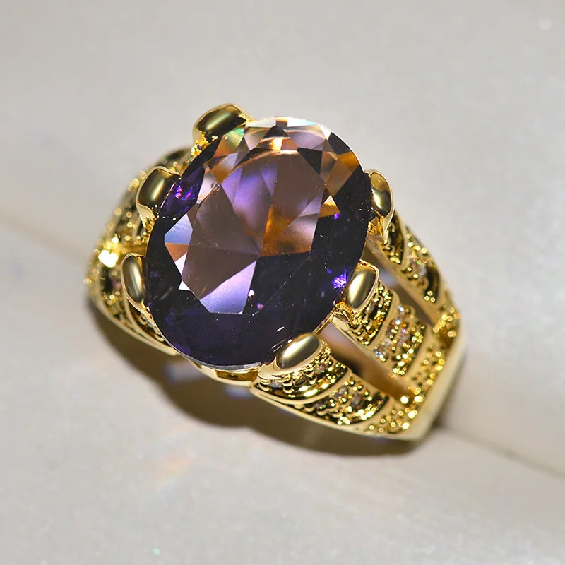 Мужское кольцо-пасьянс 925 пробы серебро 8ct AAA CZ роскошные ювелирные изделия для
