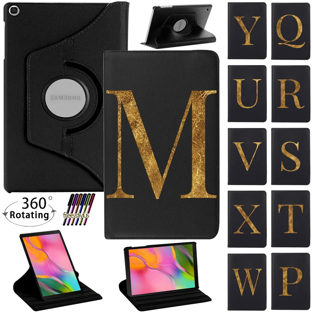 

360 Rotating Case for Samsung Galaxy Tab A 10.1 2019 T510 T515/Galaxy Tab S6 Lite P610 Tablet Foldable Leather Cover