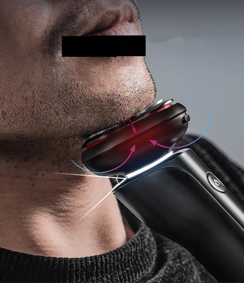 Бритва Мужская аккумуляторная с ЖК-дисплеем IPX7 | Бытовая техника