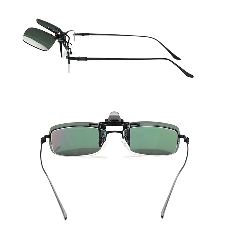 

Driver Night Vision Glasses Goggle Car Night Driving Men Women Polarized Clip On Sunglasses Anti-glare UVA Driver Glasses Google