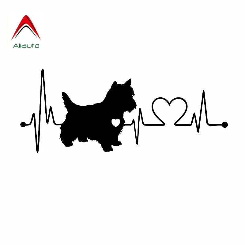 Наклейка на автомобиль Aliauto креативная модная наклейка West Highland Westie с