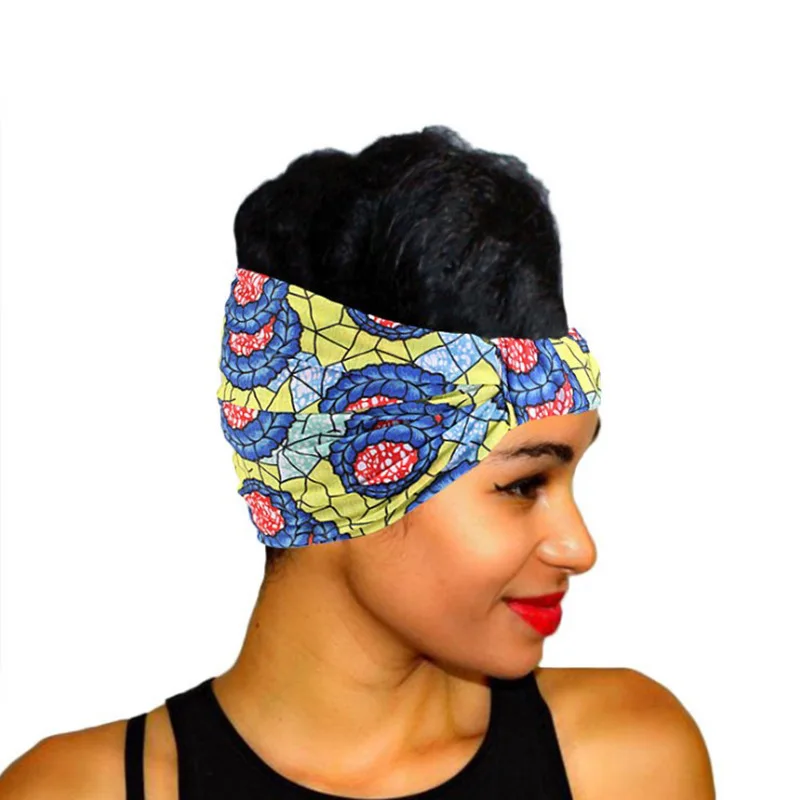 

New style shower cap, waterproof hat, headwear, printed headband, high elastic headband, ladies sports headscarf hair wrap