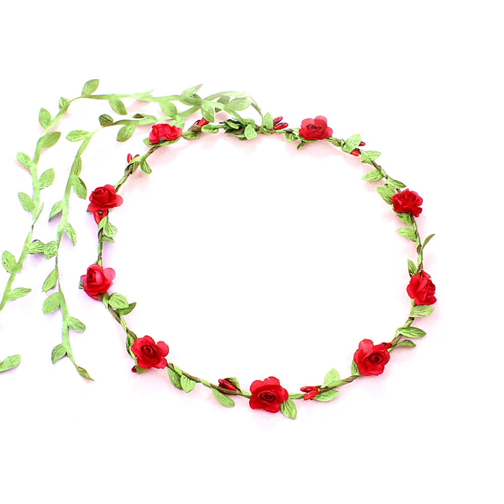 Хит свадебный головной убор невесты подружки волосы искусственный цветок