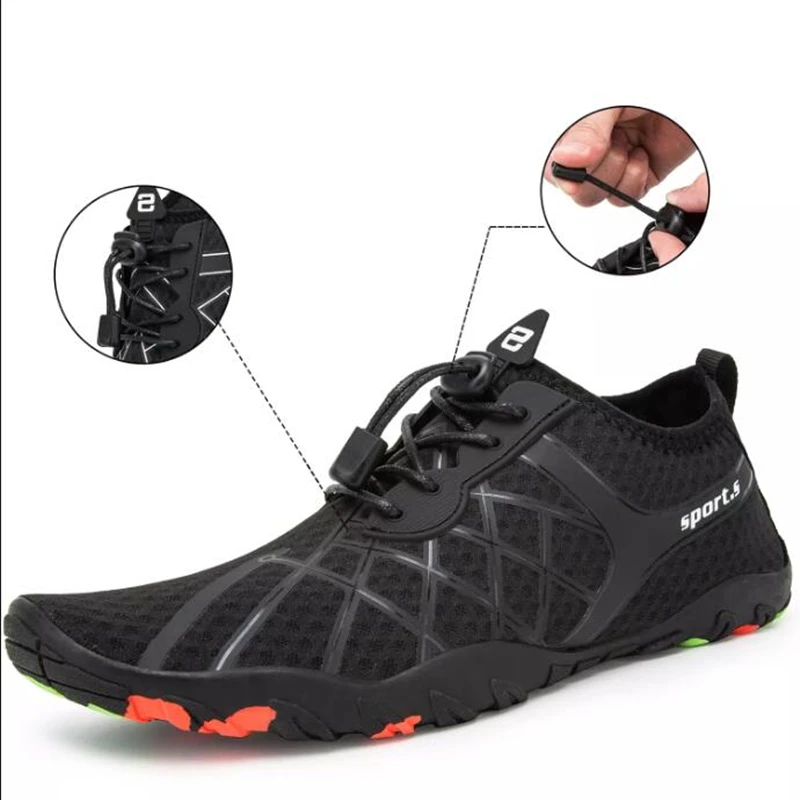 Мужские дышащие кроссовки aqua shoes wo Мужская Спортивная обувь унисекс обувь для плавания