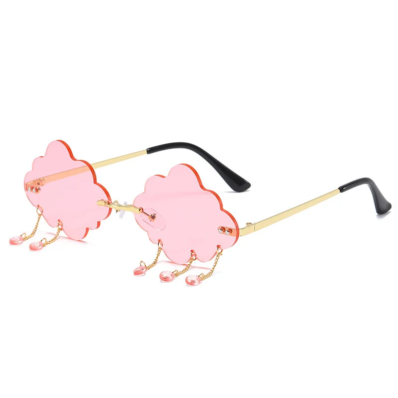 Женские солнцезащитные очки персонализированные Солнцезащитные без оправы для