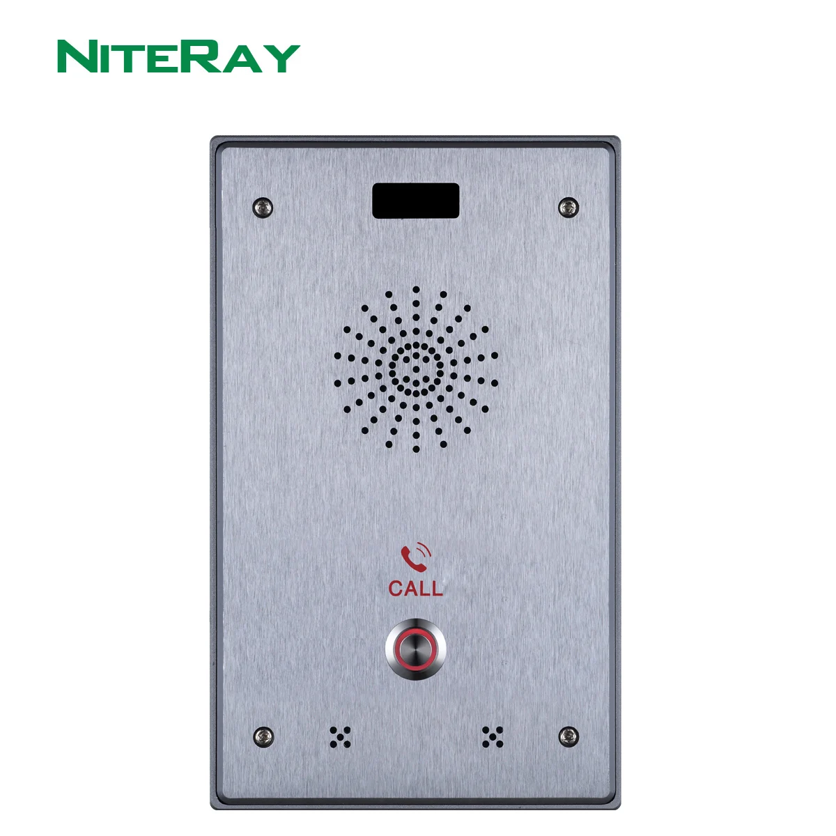wired pbx ip doorphone sip intercom door phone with doorbell feature waterproof design for homeoffice free global shipping