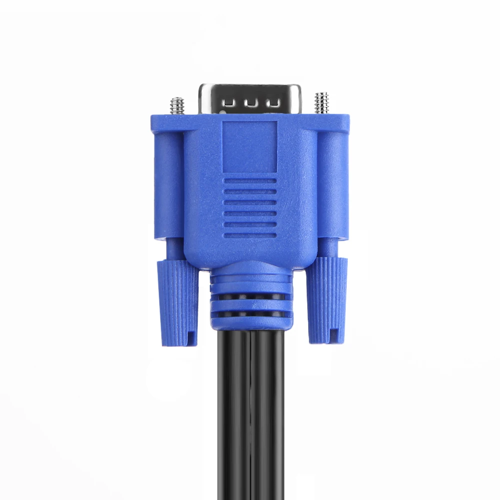 Адаптер для компьютера/двух мониторов Y-образный разветвитель штекер-гнездо VGA