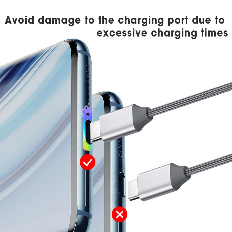 Сменная Защитная пленка для порта зарядки предотвращения царапин кошачьи крабы