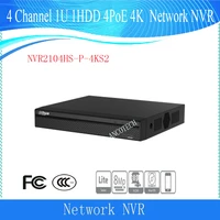 dahua 4 channel compact 1u 4poe lite 4k h 265 network video recorder dhi nvr2104hs p 4ks2 in stock