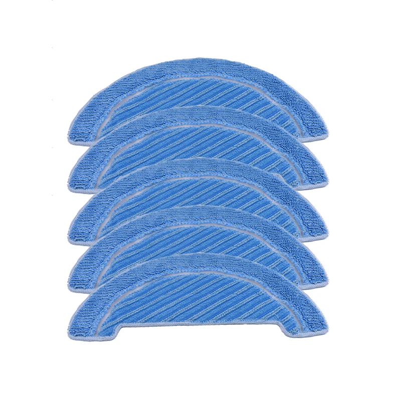 5pcs mop Пылезащитный hepa фильтр, боковая щетка для швабры сменный комплект для Cecotec Conga 1090 части пылесоса Швабра - Цвет: 5pcs mop