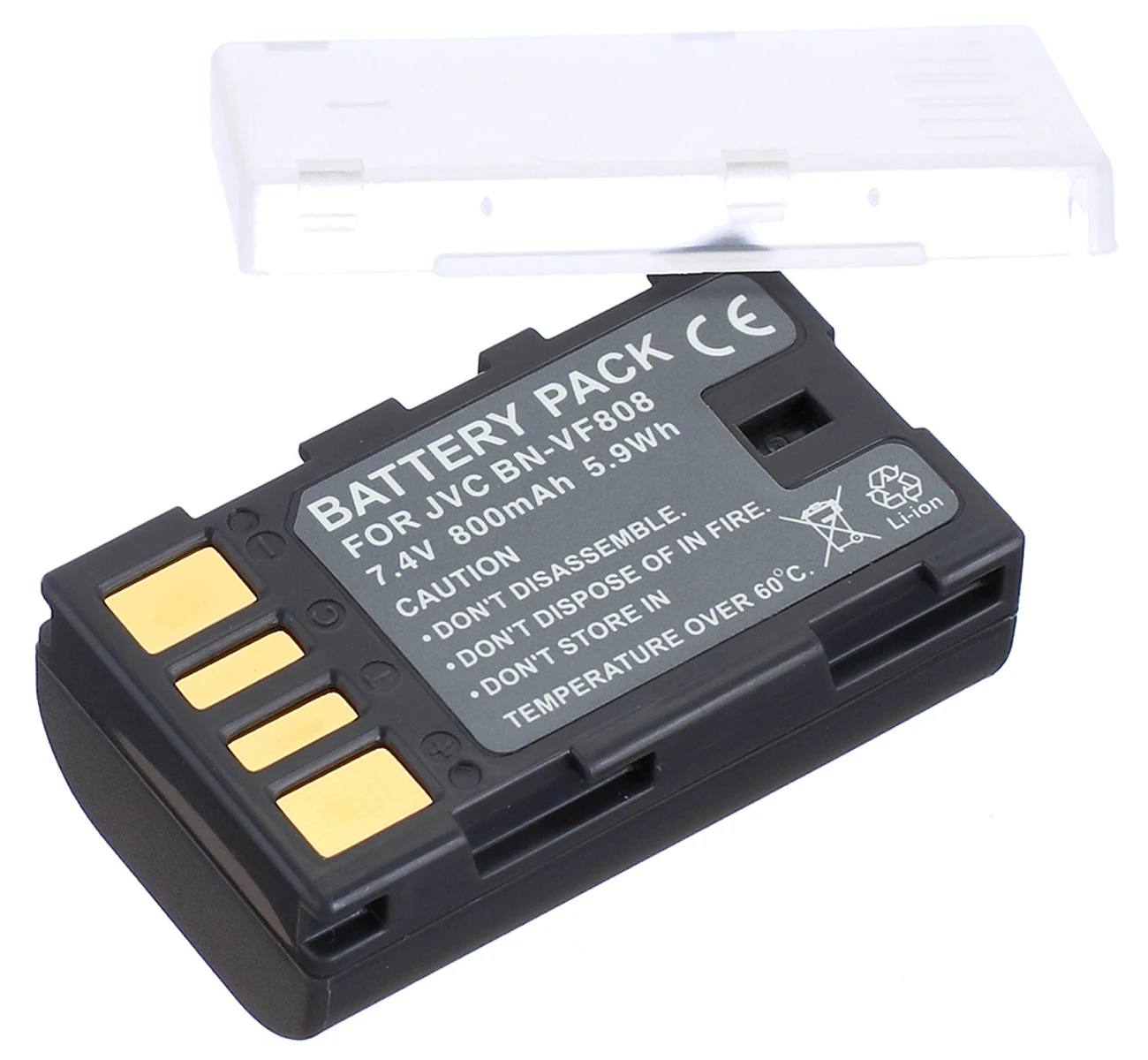 

Battery Pack for JVC Everio GZ-MG335, GZ-MG335U, GZ-MG365U, GZ-MG435U, GZ-MG465U, GZ-MG555U, GZ-MG575U, GZ-MG575 Camcorder