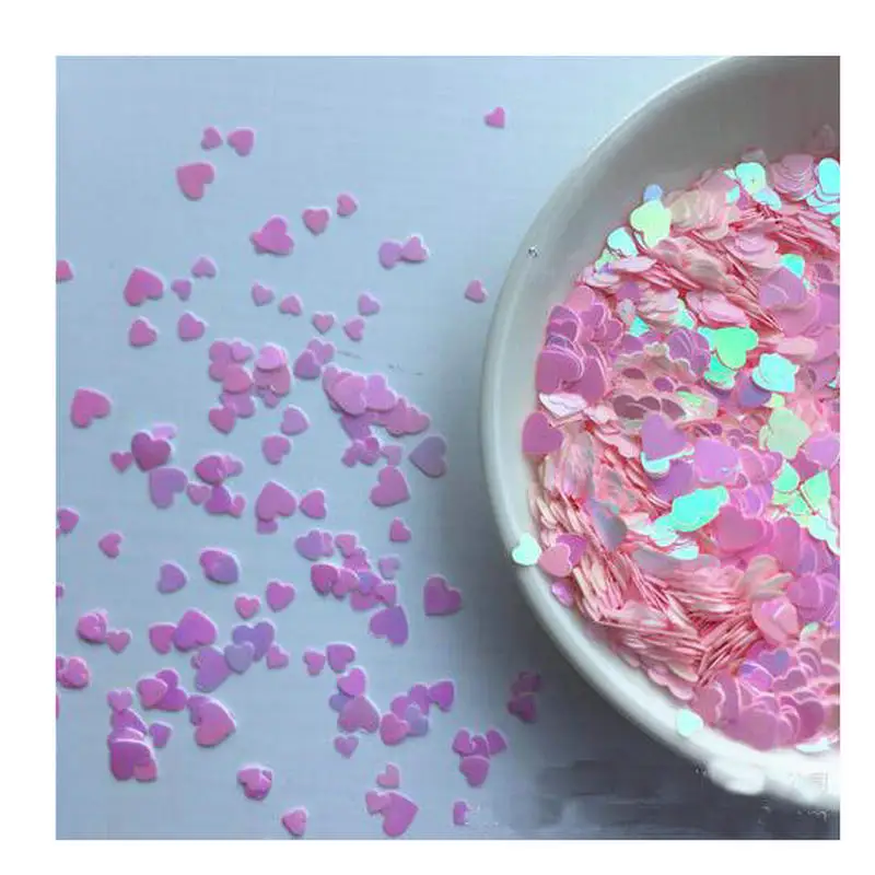 

Подвеска для ювелирных изделий, ультратонкая, светло-розовая, блестки для ногтей