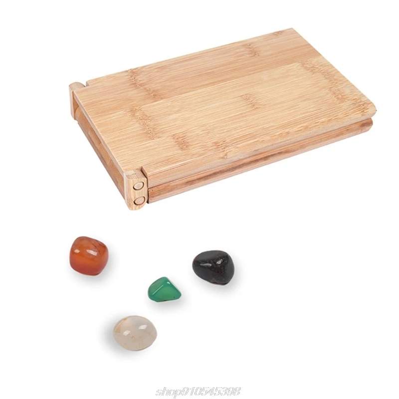 

Africa Mancala Board Game with Colorful Natural Stones Pebbles Folding Wooden Board Chess Set for Kids Adult A27 21 Dropship