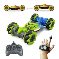 rc remote control stunt car gesture induction twisting off road vehicle light music drift dancing side driving rc toy gift kids