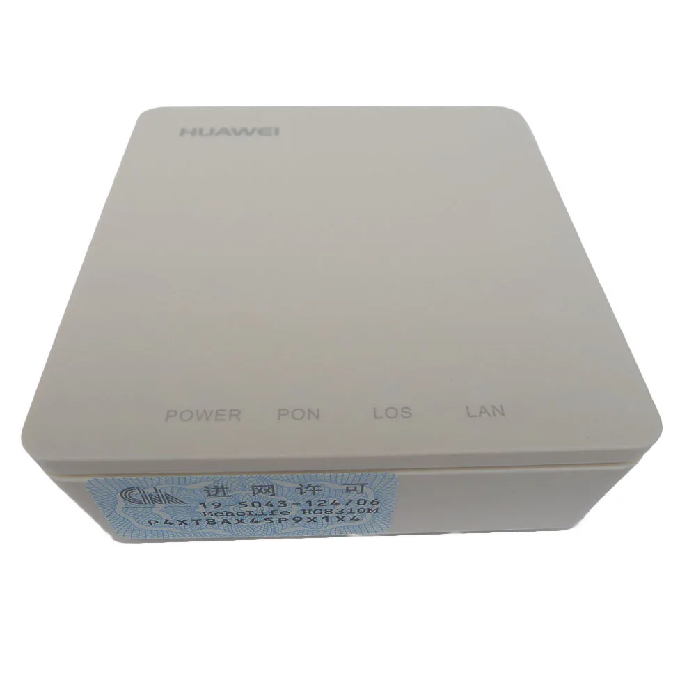 Echolife HG8310M Однопортовый ethernet порт GPON терминал FTTH ONU белый цвет английский