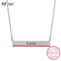 925 sterling silver personalized custom namediamond signature necklace mothers day gift souvenir%ef%bc%8cpendants