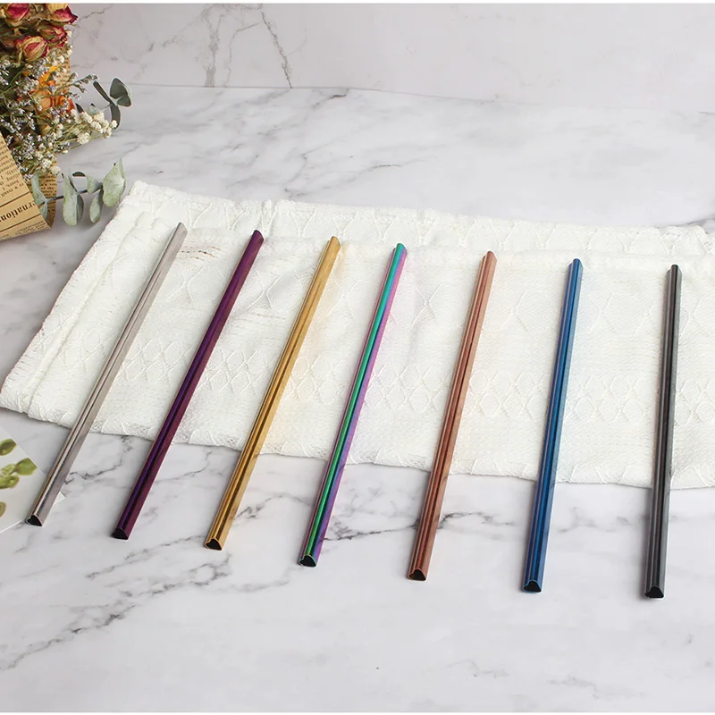 

50 Packs Heart Shape Metal Stainless Steel Drinking Reusable Straw With Customized Lover‘s Name For Valentine's Day Lover Couple