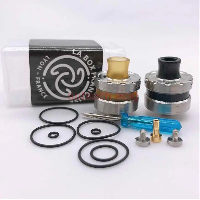 Newest LA Dripper RDA Atomizer e-Cigarette Atomizer Tank 22mm Rebuildable Drops Adjustable with pin BF vs Apocalypse GEN 25 RDA