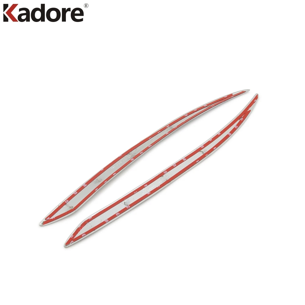 Головной светильник бровь фары Крышка Накладка для Ford Focus 2005 2006 2007 2008 2009 2010 АБС