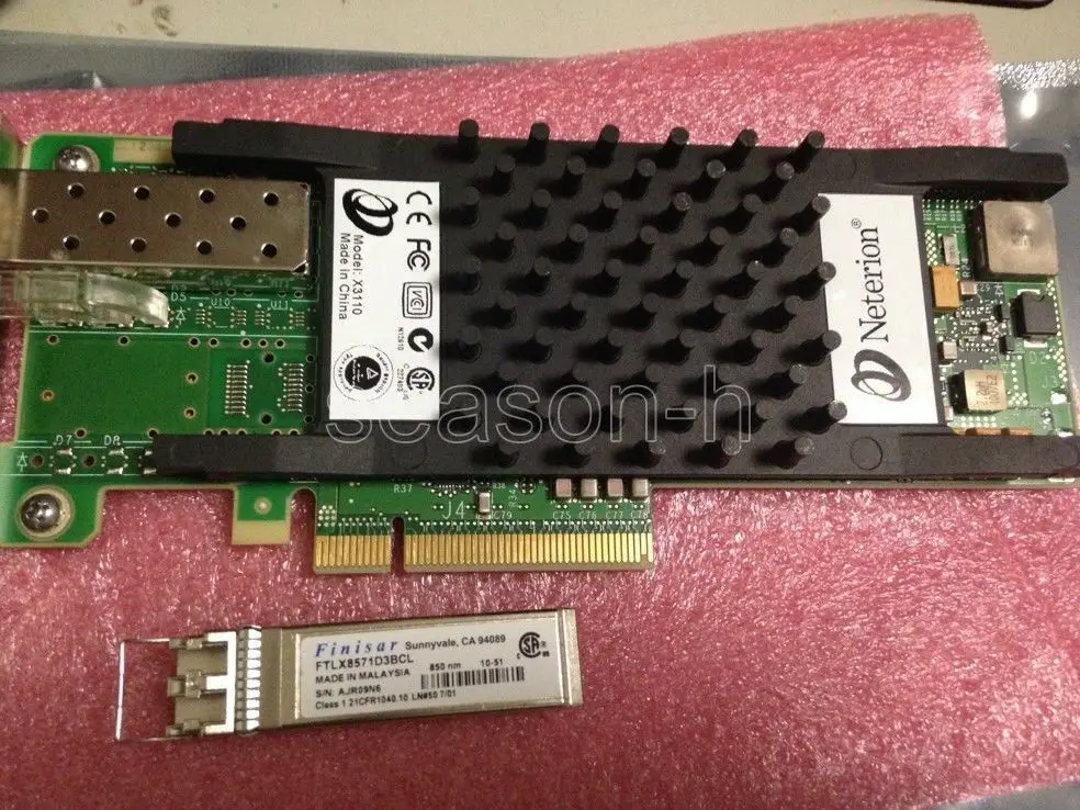 

Neterion Virtualized X3110 10 GbE Server Adapter.