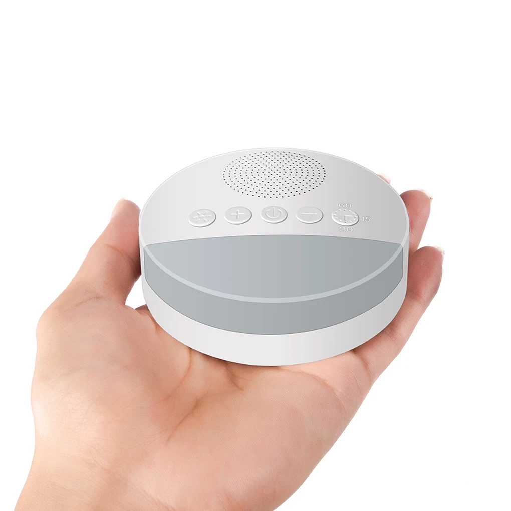 Baby White Noise Machine USB Rechargeable Timed Shutdown Sleep Sound Player Night Light Timer #R | Мать и ребенок