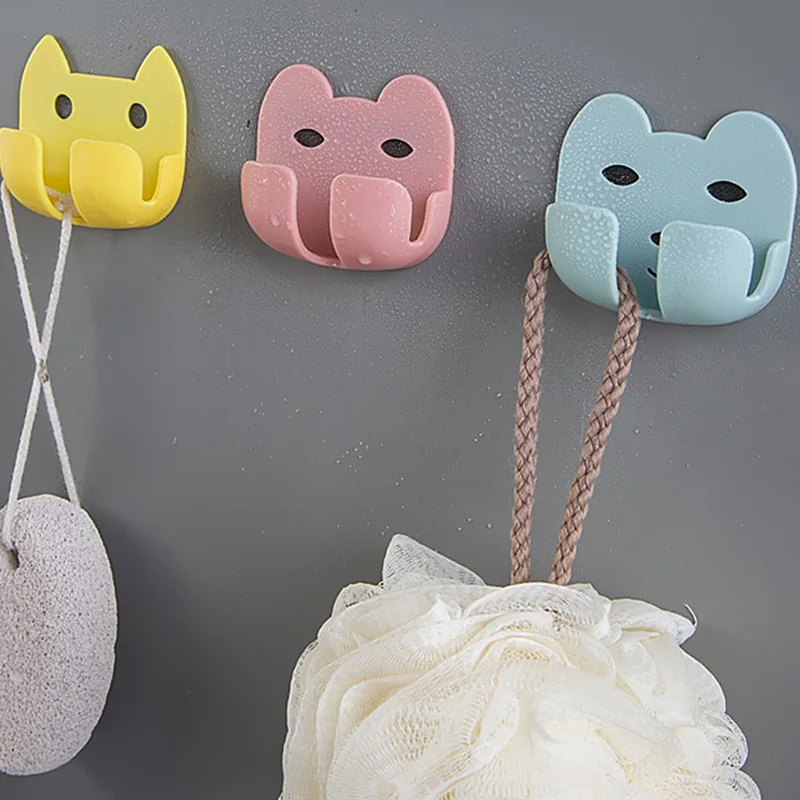 

2PCD клей крюк настенное крепление шнур питания Розетка Кабель вешалка крючок для хранения