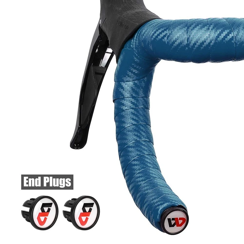 

WEST BIKING Bike Handlebar Tape, Super Soft Cycling Handle Wraps for Enhance Your Bike Grip with 2 Bar Plugs