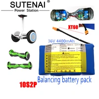 36v 4 4ah lithium battery 10s2p lithium ion battery pack 42v 4400mah scooter torsion balance car battery