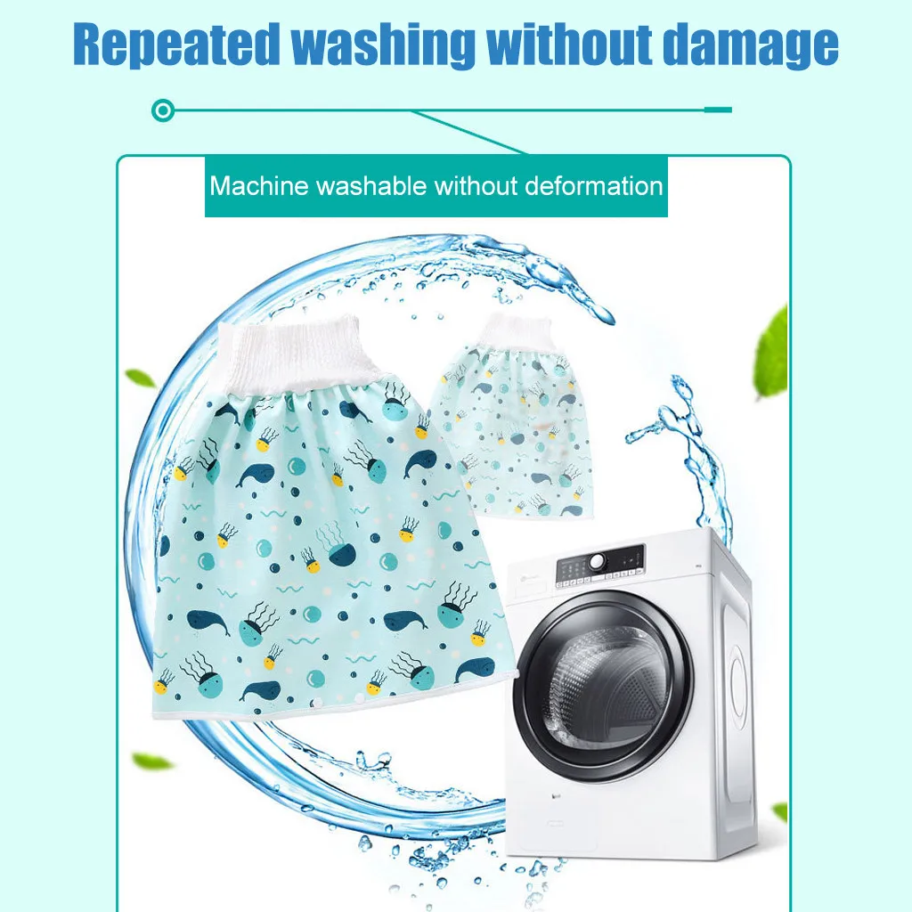 Детские Водонепроницаемые трусики для подгузников 2 в 1 удобные детские шорты