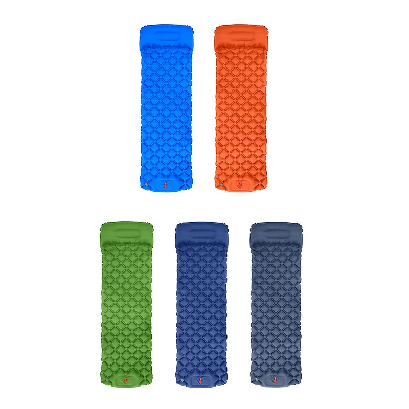 

Camping Mat Inflatable Mattresses Camp Air Mattress Outdoor Mat 4 Color Tent Mat Ultralight Sleeping Pad Hiking Folding Bed