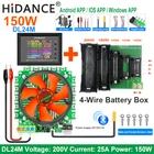 DL24M 150 Вт 20A 48 В тестер емкости регулируемый постоянный электронный тестер нагрузки измеритель расхода + 18650 Батарейный блок