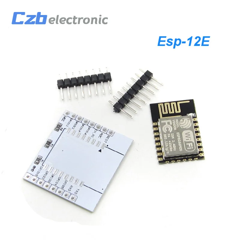 ESP8266 ESP-12E беспроводной wifi модуль 3 В с дополнительным 6 IO SPI совместим Arduino адаптер