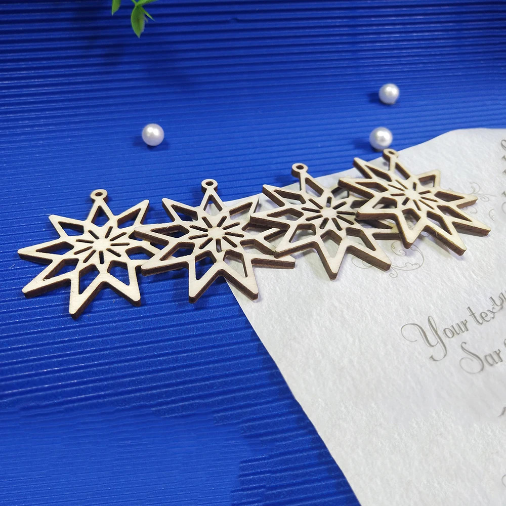 10 шт./лот цветок деревянный продукт сделай сам креативная подвеска на