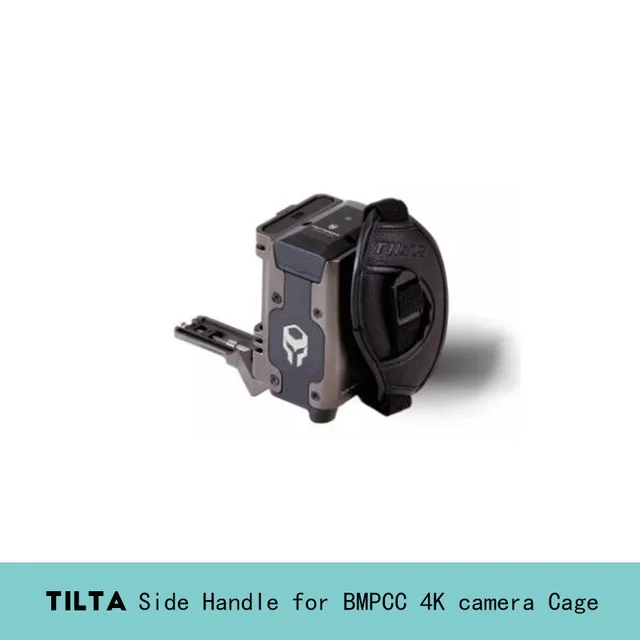 side handle TILTA камера bmpcc клетка аксессуары TA-SFH-MHC2-G боковая фокусировка ручка с R/S для SONY F970 батарея samsung T5 SSD держатель для карт - Цвет: side handle
