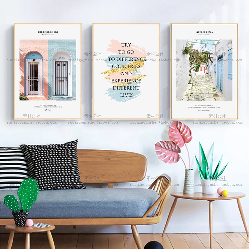 Забавный Differenct cou ntries плакаты и принты на стену искусство холст живопись Decoratie