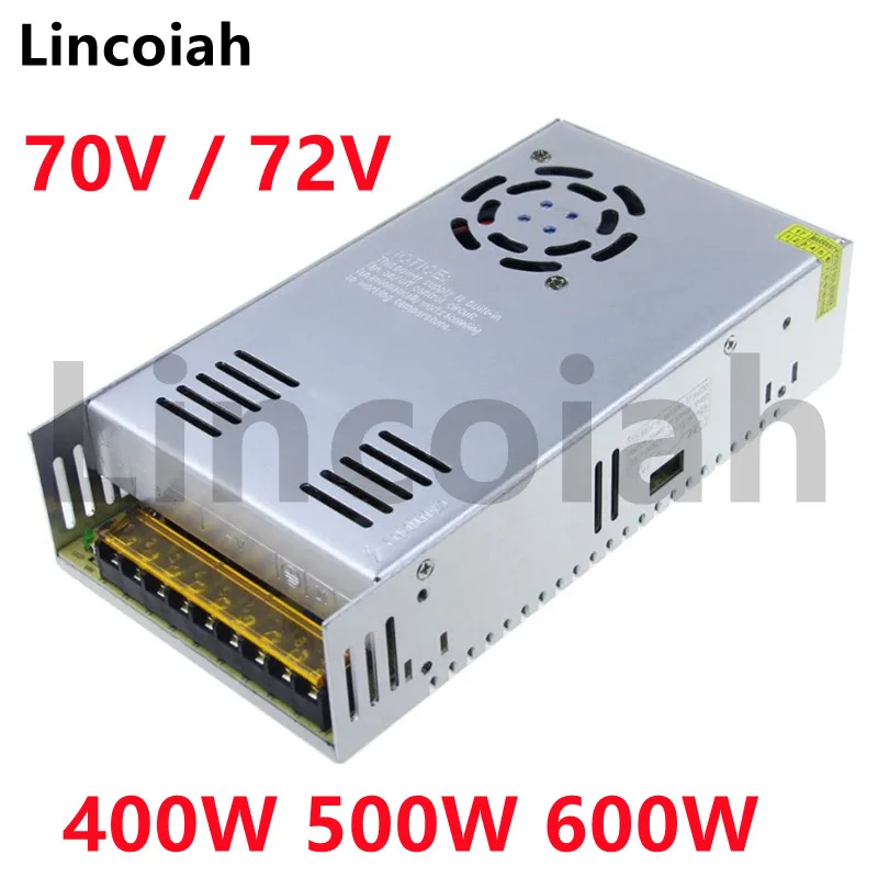 

400W 600W 24V 48V 60V 70V 72V DC Switching Power Supply SMPS for CNC Router Foaming Milling Cutting Laser Engraver stepper motor