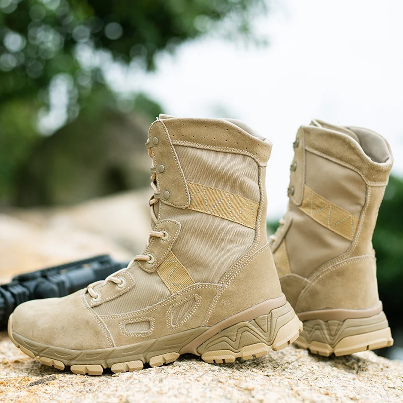 Online Sepatu Mendaki Gunung Luar Ruangan 2021 Sepatu Bot Hiking Pergelangan Kaki Musim Dingin Pria Sepatu Trekking Klasik Ukuran Plus Kualitas Baik