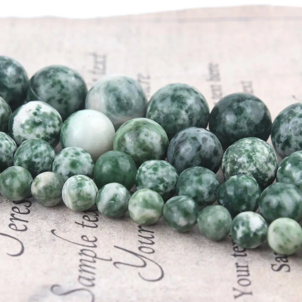 Бусины из натурального камня для ювелирных изделий круглые бусины-Распорки с