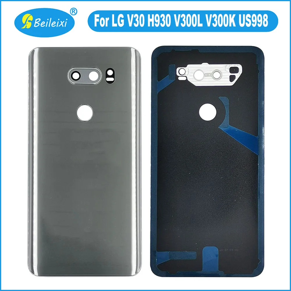 Для LG V30 H930 V300L V300K US998 H933 H931 AS998 Батарея задняя крышка дверь Стекло Панель Корпус
