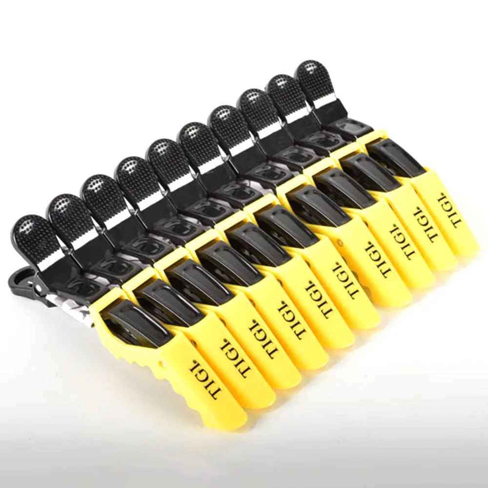 

10pcs Women Hair Styling Clips Professional Alligator Sectioning Hair Clips No Trace Duckbill Clip for Thick Hair Salon