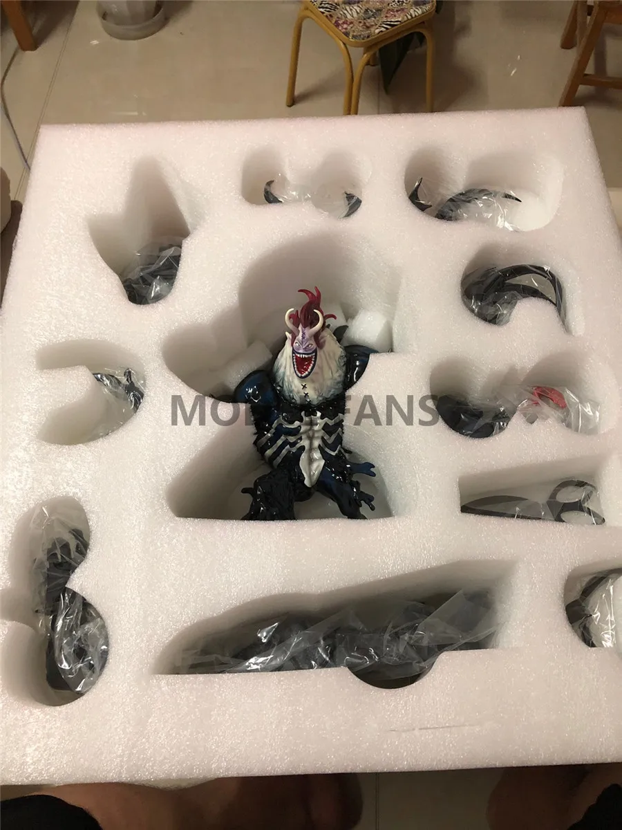 Модели вентиляторов в наличии Одна деталь Гекко Мория cos venom gk смолы игрушечная